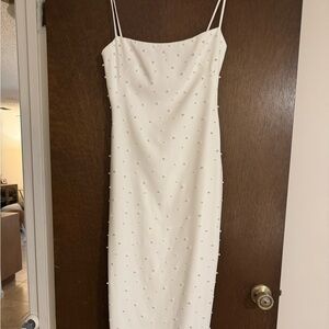 Jenny Yoo White Beaded Wedding Dress